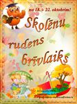 Skolēnu rudens brīvlaiks